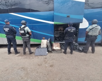 marihuana autopista Michoacán