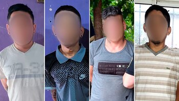 Cuatro detenidos acusados de integrar