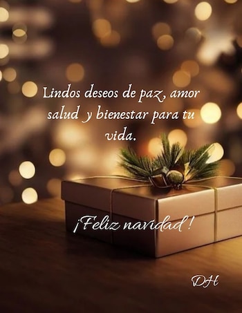 Tarjetas de Navidad para dedicar