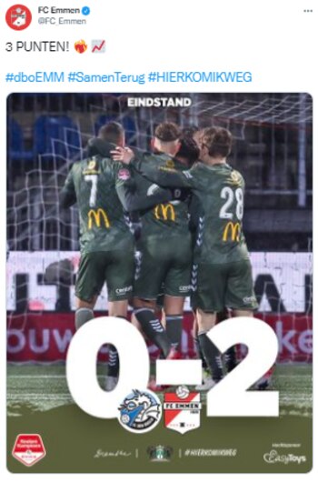 Redes sociales FC Emmen