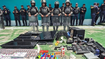 Resultados de la requisa en la cárcel de Chimaltenango, Guatemala