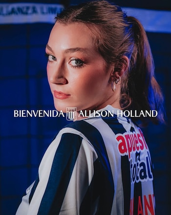 Alianza Lima le dio la bienvenida a Allison Holland para la temporada 2026/27.