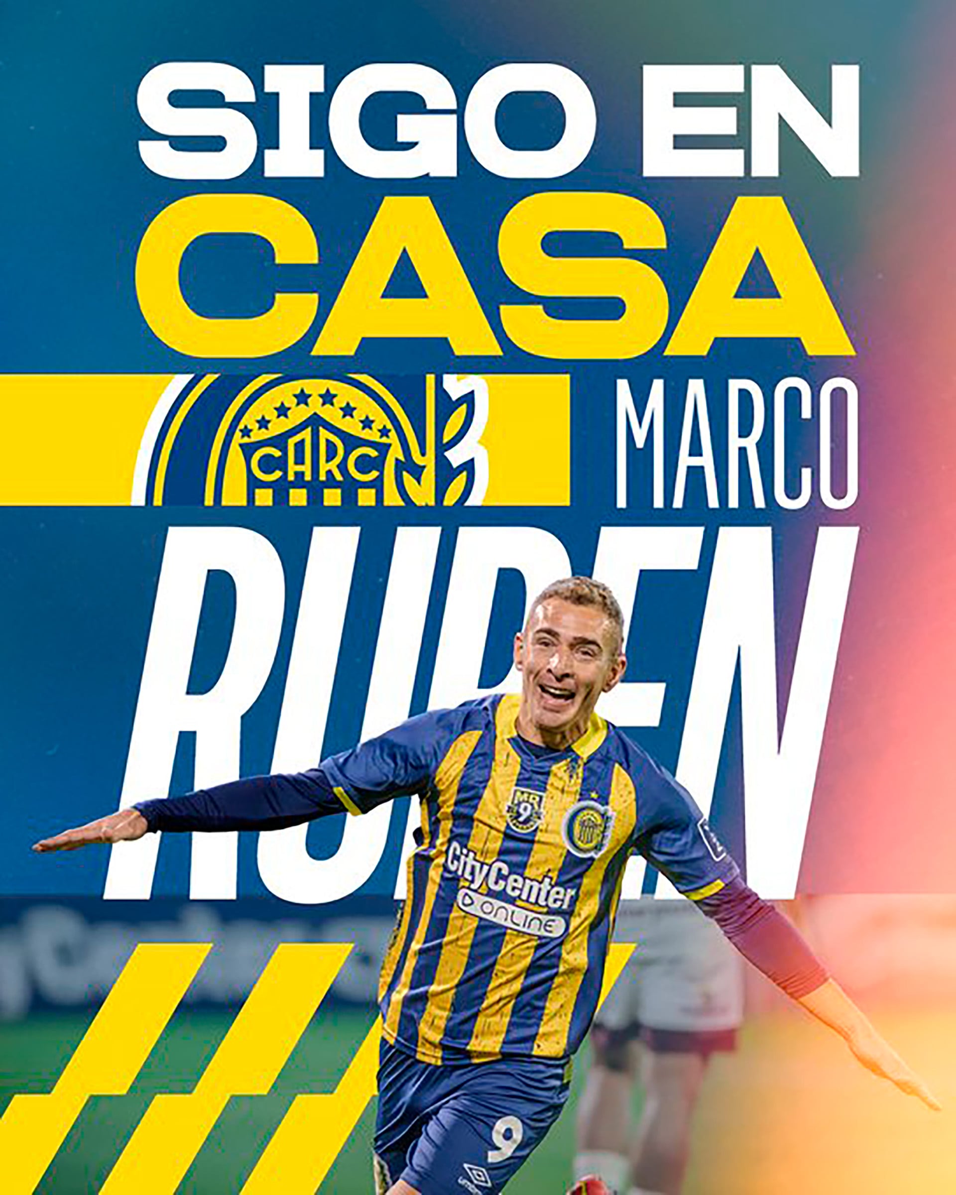 Rosario Central sorprendió con el anuncio del regreso de Marcos Ruben