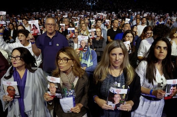 Integrantes de la comunidad judía
