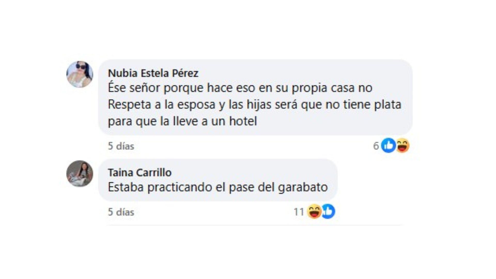 Las personas se ingeniaron chistes referentes a la infidelidad y el carnaval - crédito Facebook