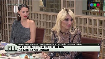 Pampita y Vicky, conmovidas por