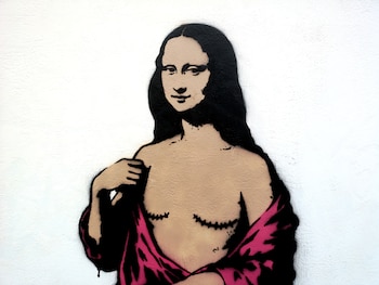 La Mona Lisa con cicatrices de mastectomía de Alexandro Palombo (Cedida)