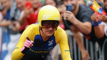 Richard Carapaz y Jhonatan Narváez