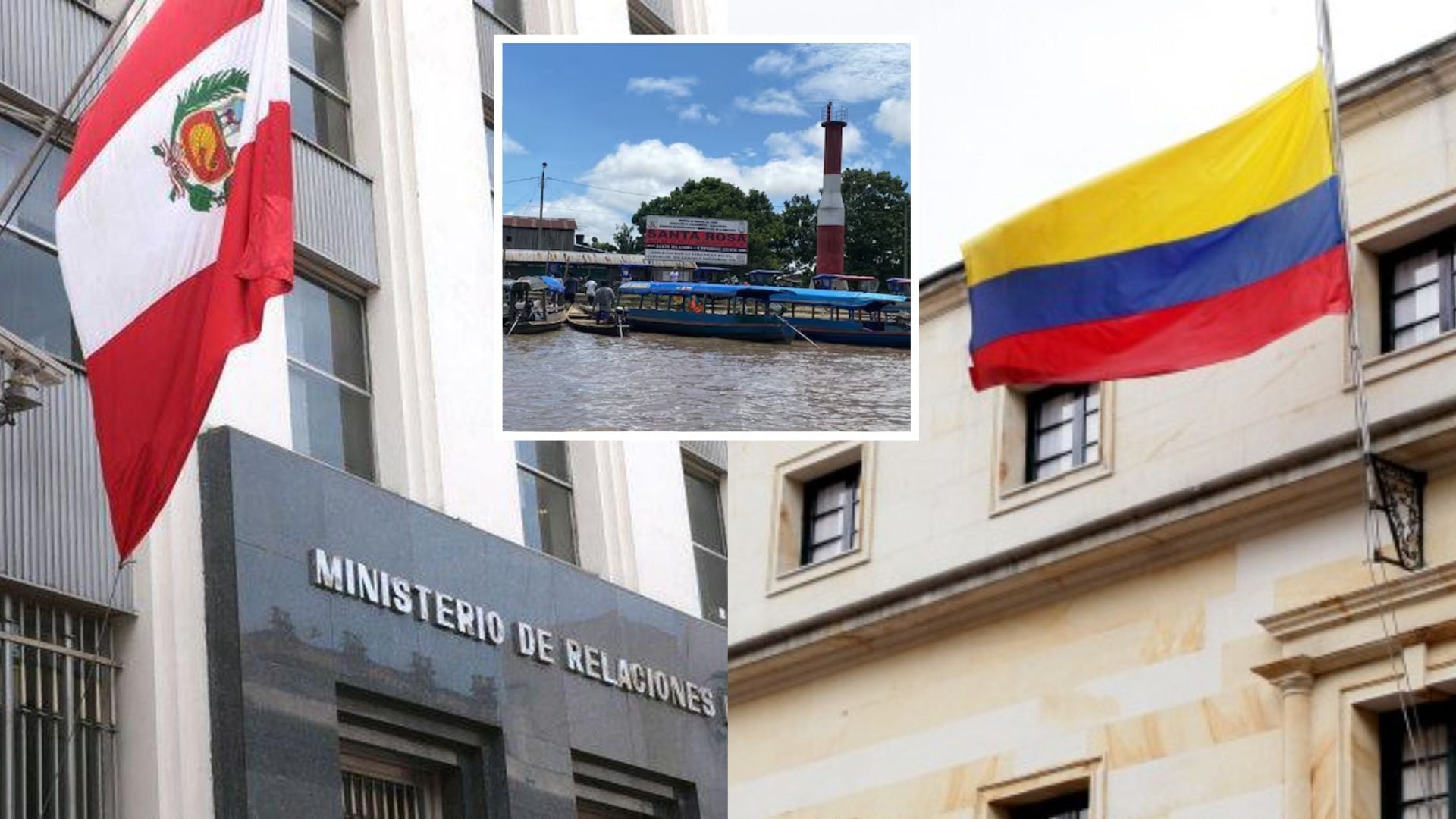 La soberanía de la isla de Santa Rosa generó tensiones entre ambos paises - crédito Ministerio de Relaciones Exteriores de Perú/Cancilleria de Colombia