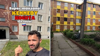 Un colombiano se sorprendió al encontrar en Rusia un barrio muy parecido a uno de Bogotá: “Increíble”