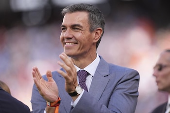 19/07/2026 Spanish Prime Minister Pedro Sanchez reacts during the FIFA World Cup 2026 Final match between Spain and Argentina at New York New Jersey Stadium on July 19, 2026 in East Rutherford, United States.
POLITICA DEPORTES
Jose Breton / AFP7 / Europa Press