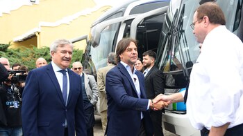 Durante la presentación de una