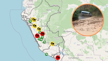 Sutran reporta tráfico restringido en