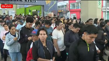 Paro de transportistas: Largas colas