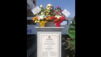 Los restos de Saúl Hildebrando