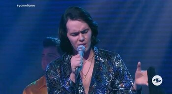 Camilo Sesto en su presentación