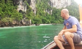 Navegamos alrededor de una hora