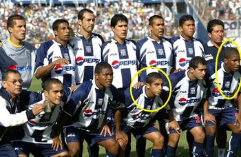 Guillermo Salas y Jefferson Farfán