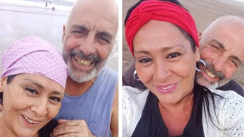 Las víctimas del doble crimen