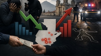 Bajan las denuncias de extorsión en Guatemala, pero suben los homicidios y diez municipios concentran el 42.6% de los casos