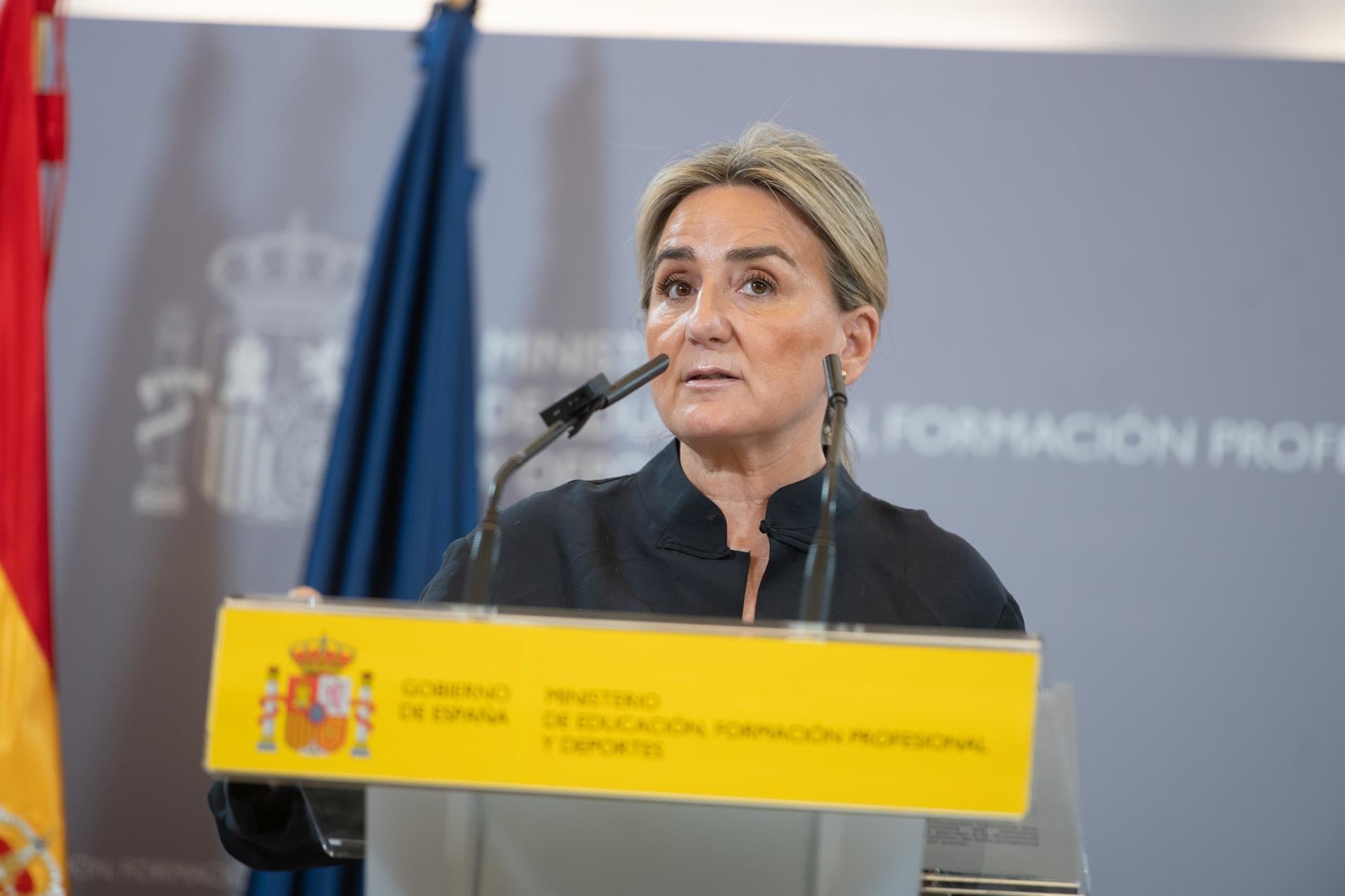 La ministra de Educación, Milagros Tolón, en una imagen de archivo. (Europa Press)