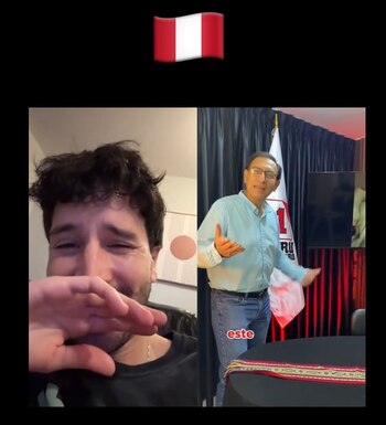 Sebastián Yatra y Martín Vizcarra