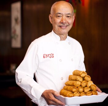 Tom Sit, propietario de Eng's,