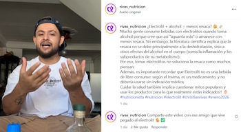 El nutricionista pidió bajarle el