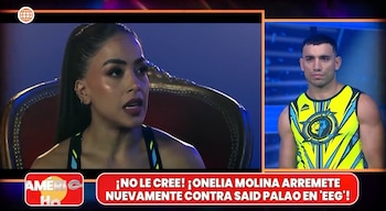Onelia rompe su silencio y amenaza a Said Palao en medio de polémica: “Decido no hablar por tranquilidad”. Captura: Esto es Guerra.