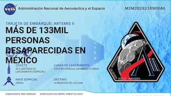 Nombres de 52 personas desaparecidas