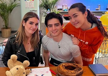 Isabela y Santiago (Foto: IG