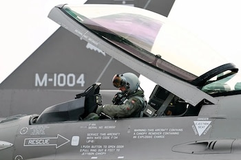 “Los pilotos de combate pasamos un montón de barreras y, en un momento, el avión es parte de uno”, señala Briatore (Foto: Fernando Calzada)