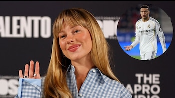 Ester Expósito y Kylian Mbappé,