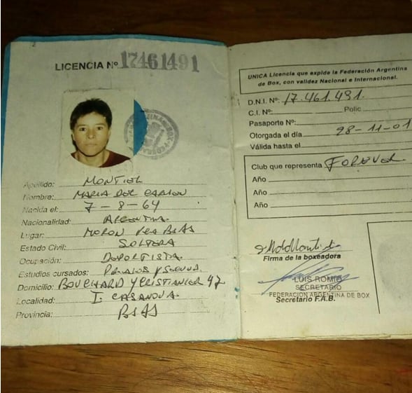 La licencia de Montiel, la segunda en ser expedida para una mujer