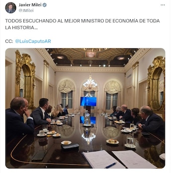 La foto completa que publicó