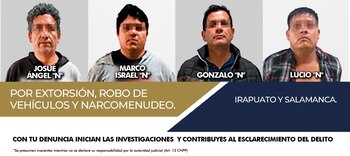 También fueron asegurados seis inmuebles
(FGEG)