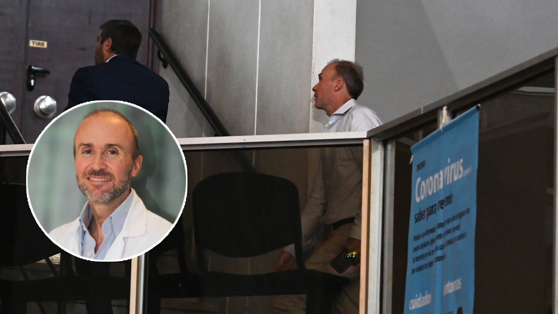 Colin Campbell, el médico que le hizo RCP a Maradona, durante el juicio nulo de 2025