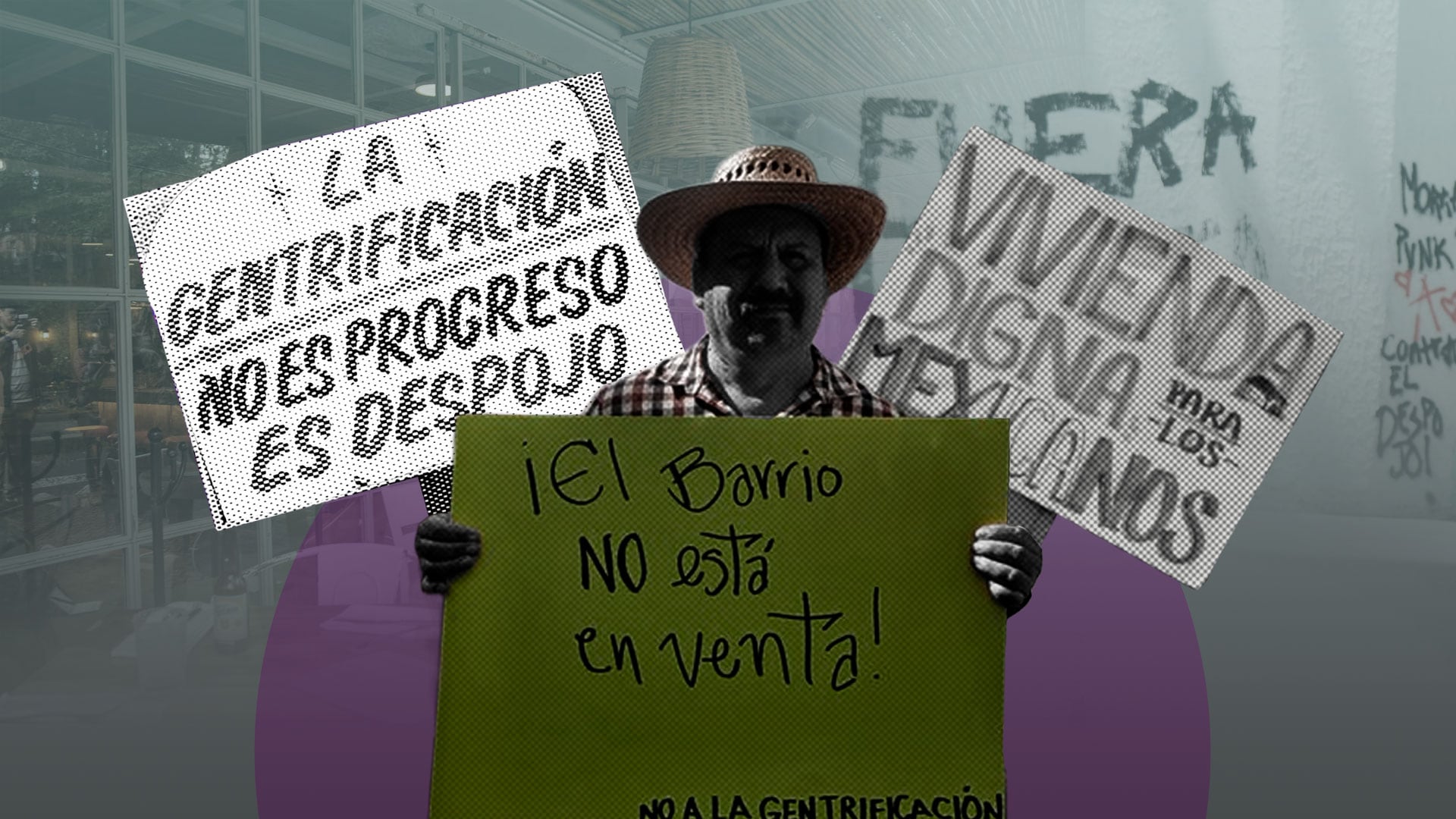 Convocan a 3ra Marcha contra la Gentrificación en CDMX. | (Jesús Avilés/ Infobae México)