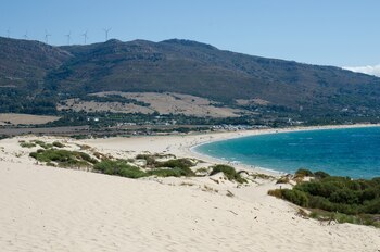 Playa de Valdevaqueros, en Cádiz
