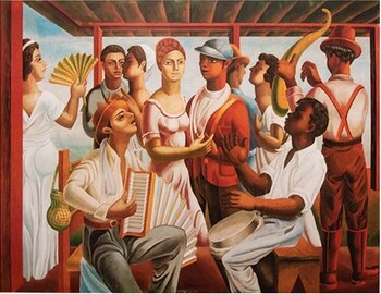 Merengue, de Jaime Colson, Museo