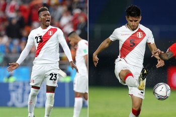 Ambos jugadores, juntos a otros