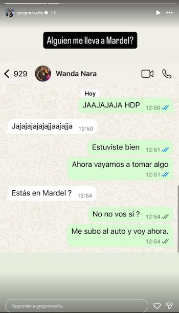 El día y vuelta siguió