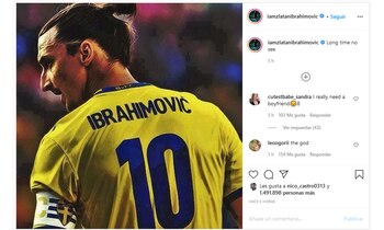 Zlatan posteo SF