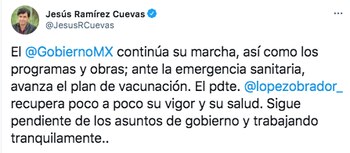 Jesús Ramírez Cuevas, vocero de