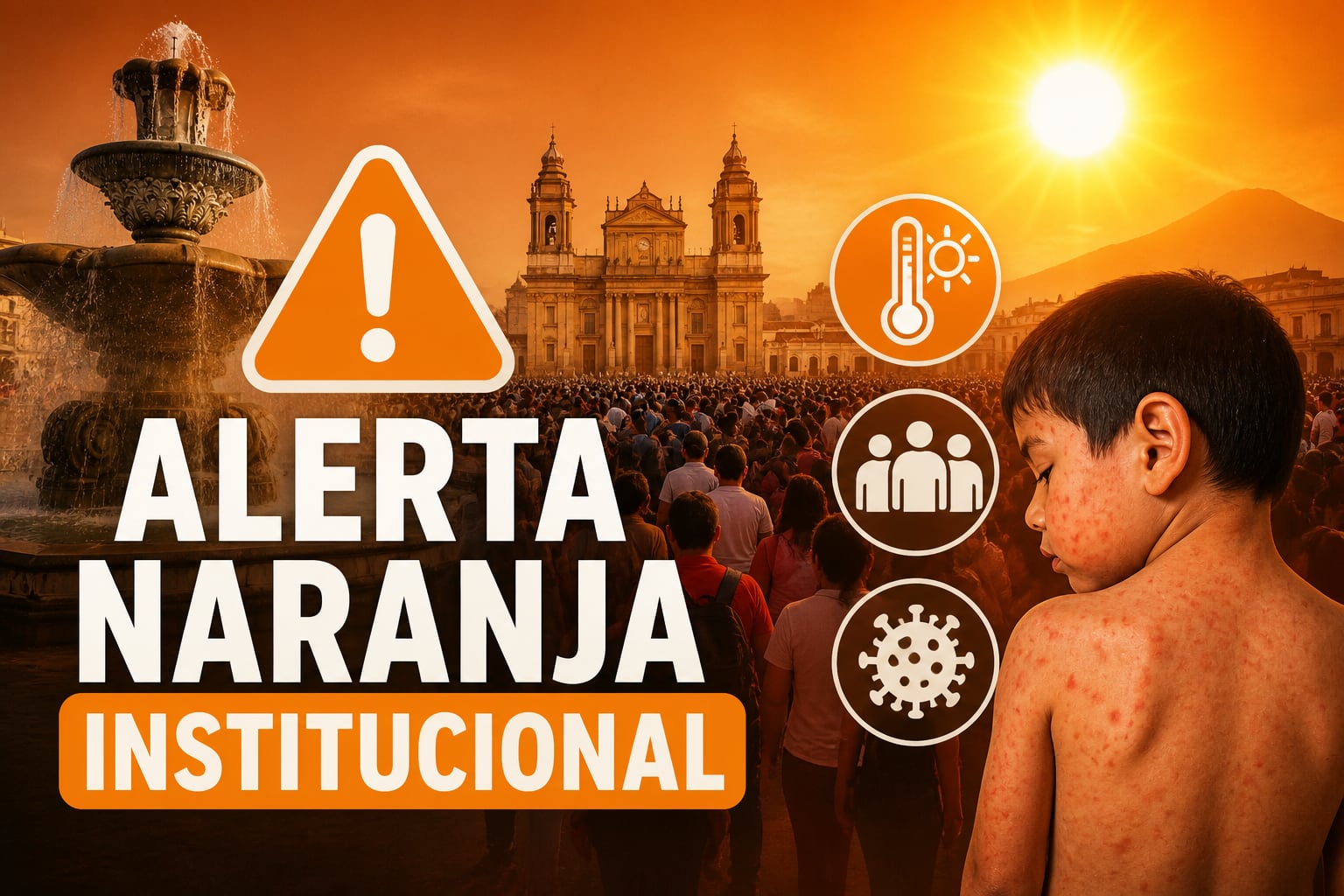 La Municipalidad de Guatemala declaró alerta anaranjada municipal en la capital desde las 12:00 horas del 12 de septiembre. (Imagen Ilustrativa Infobae)