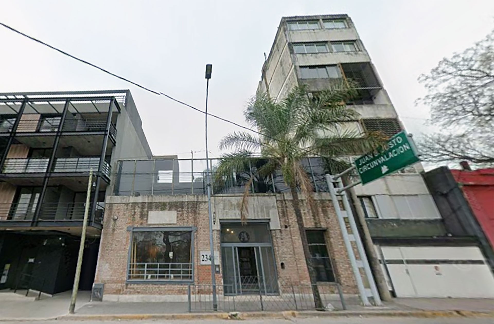 El edificio donde ocurrió el crimen