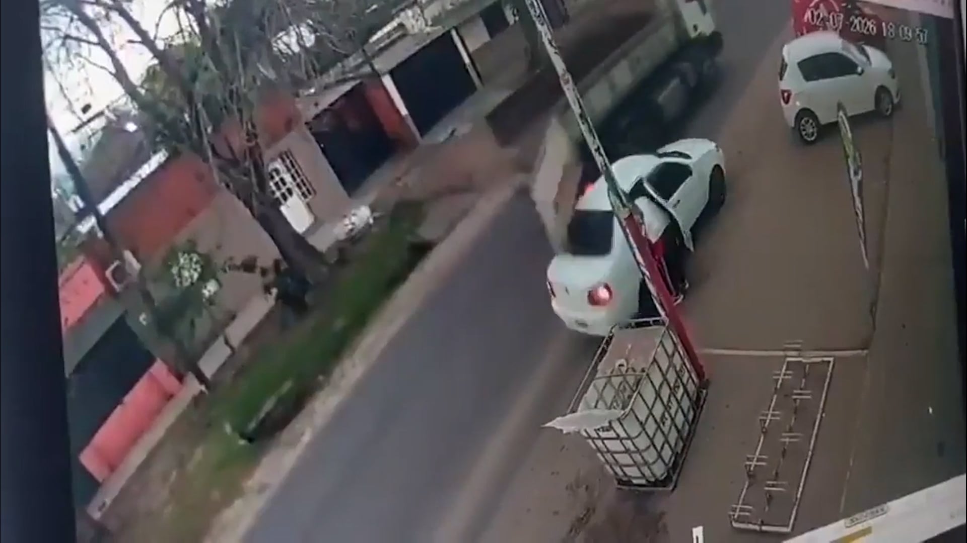 La beba quedó internada en observación, aunque fuera de peligro