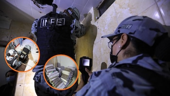 Escondidos en paredes y ductos