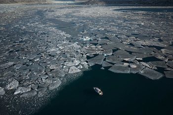 Debajo del Ártico canadiense existen lagos ocultos que modifican la cantidad de agua dulce que llega al océano, afectando el nivel del mar (AP Foto/Emilio Morenatti, archivo)