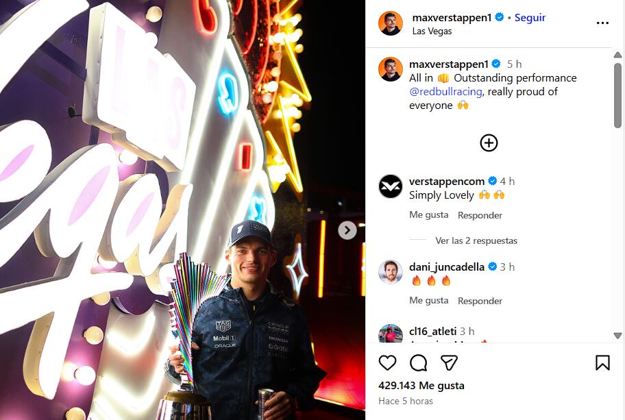 El mensaje de Max Verstappen que ilusiona a sus fanáticos con un pentacampeonato